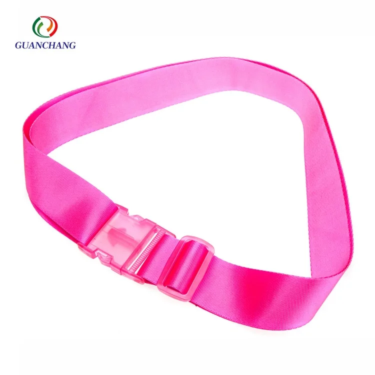 Polyester Travel Luggage Strap Adjustable Suitcase Packing Belt Tsa 3 Digital Lock, Release Buckle or on Your Need GC-15060603