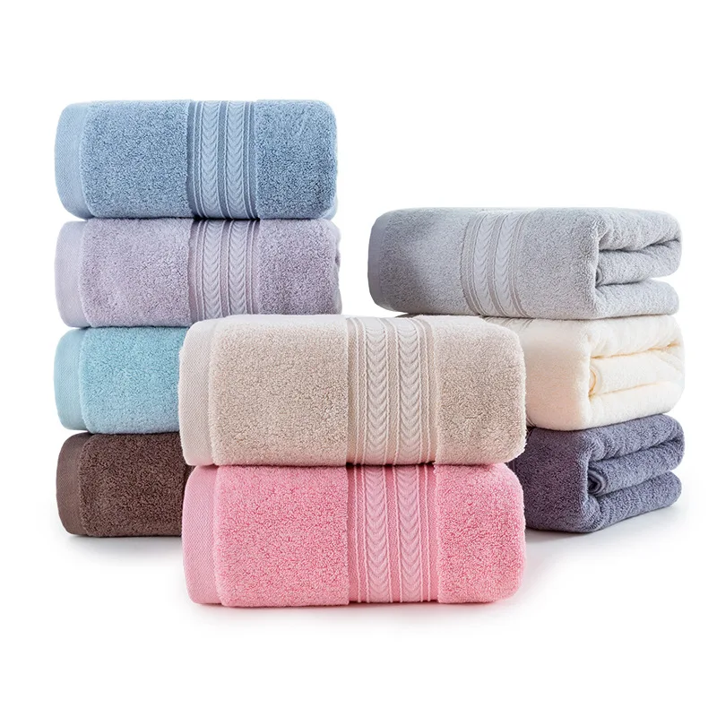 Wholesale Bath Towels, 100% Cotton for Bathroom, Super Soft, Shower Towels with Higher Absorbency