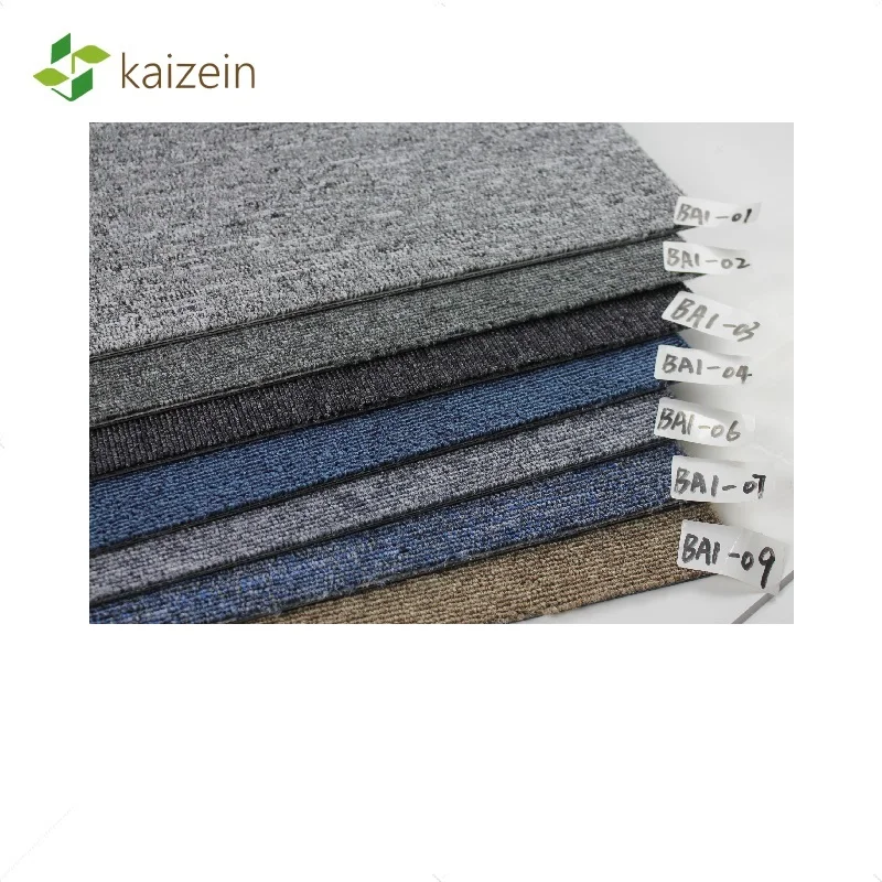 100%pp carpet tiles commercial office modular pvc square carpet tiles