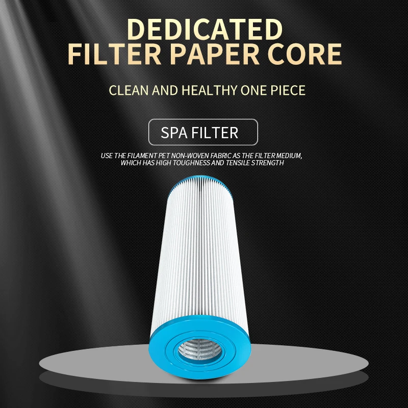 Proway China Paper Pleated Spa Filter Cartridge Used Pool Filters for Sale