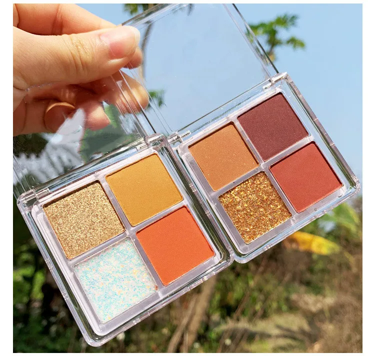 
Makeup Cosmetics Eye Shadow Palette Vendor Custom High Pigments Private Label Eyeshadow Palette 