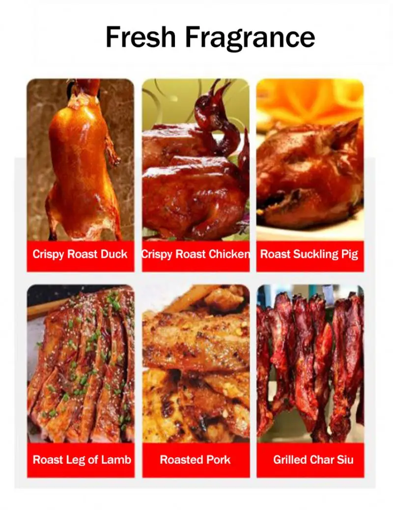 2021 New Arrival Industry Oven Roasted Duck Popular Hot Sale Gas Chicken Grill
