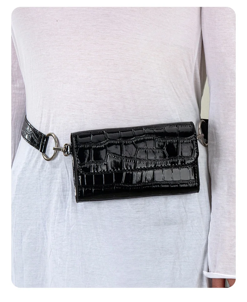 Custom Travelling Fanny Pack Phone Pocket Belt Bag Chest Crossbody Bags