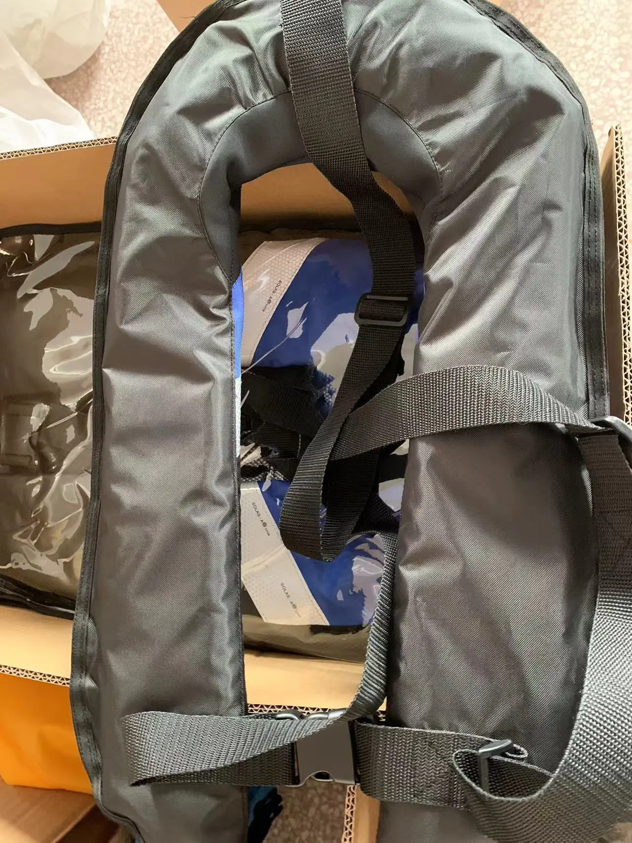 Factory Good Quality 150N Buoyancy Automatic Manual Inflatable Life Jacket Vest