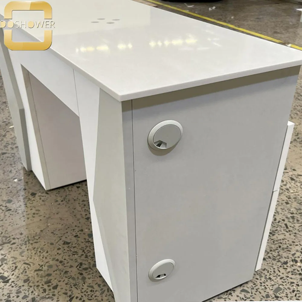 Manicure stool with pedicure spa chair for led light manicure station factory of single technician nail table