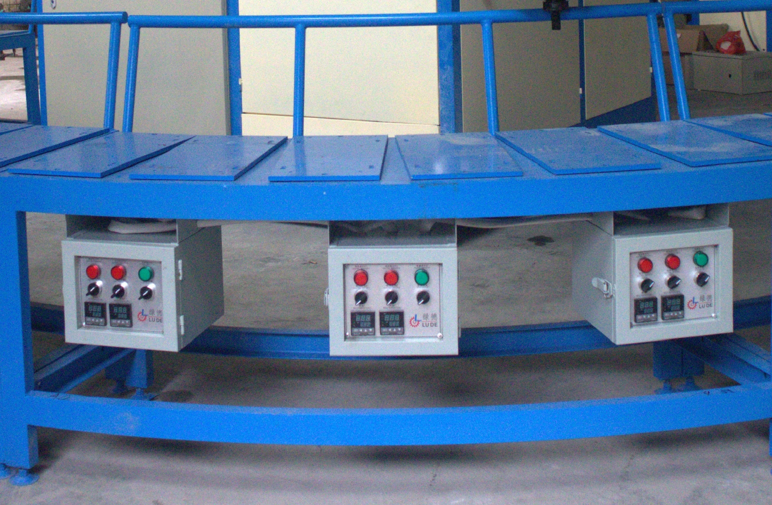 LD-905C 30 Stations polyurethane shoe sole insole forming injecting machine and production line