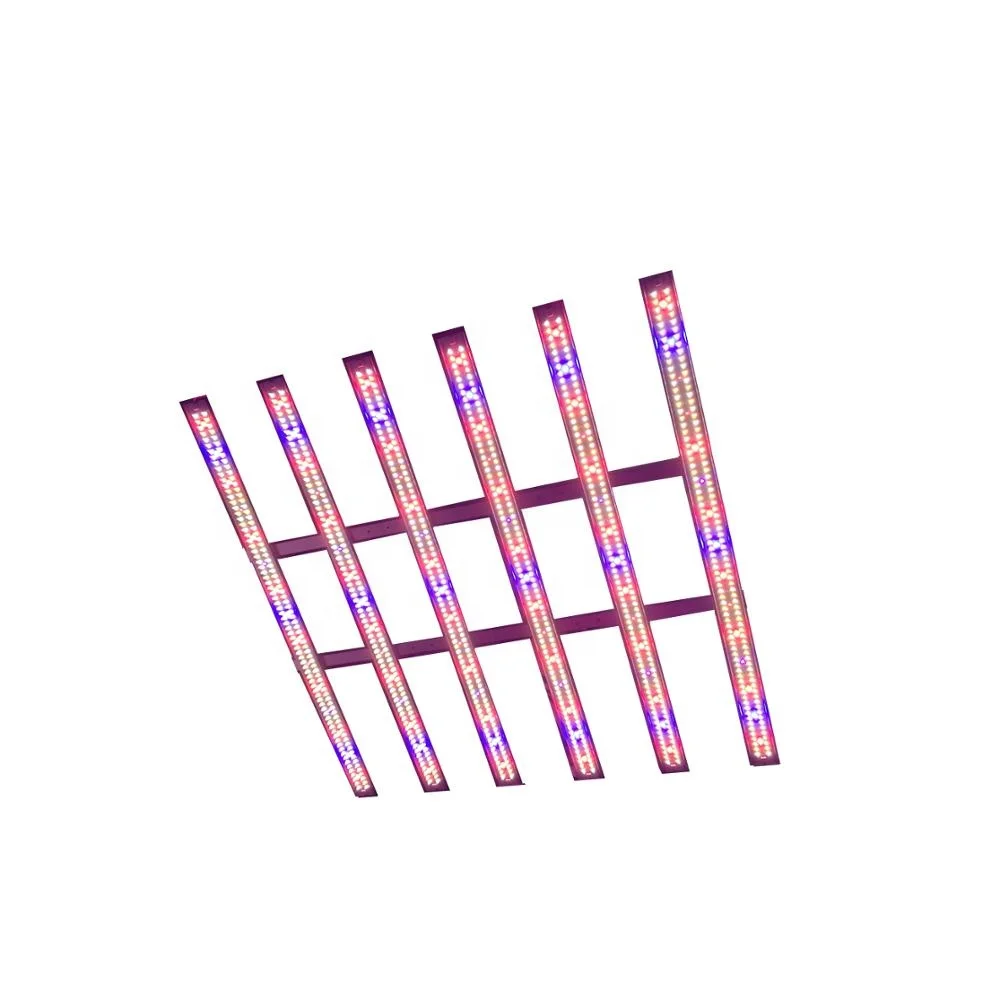 Greenhouse full spectrum 480watt double channel Spyder led growing light bar with Samsung LM301B and Deep red, IR,UV,Blue chips