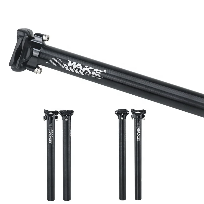 WAKE Aluminum Alloy Road Bike Shock Absorbing Dropper Seat Post Dropper Seatpost 27.2/31.6mm 330mm MTB Mountain Bike