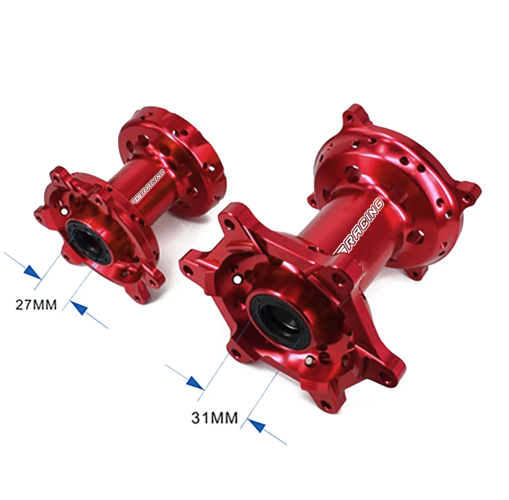 JFG CNC Machined Aluminum Anodized Surface Front Rear Motocross Wheel Hub For Honda
