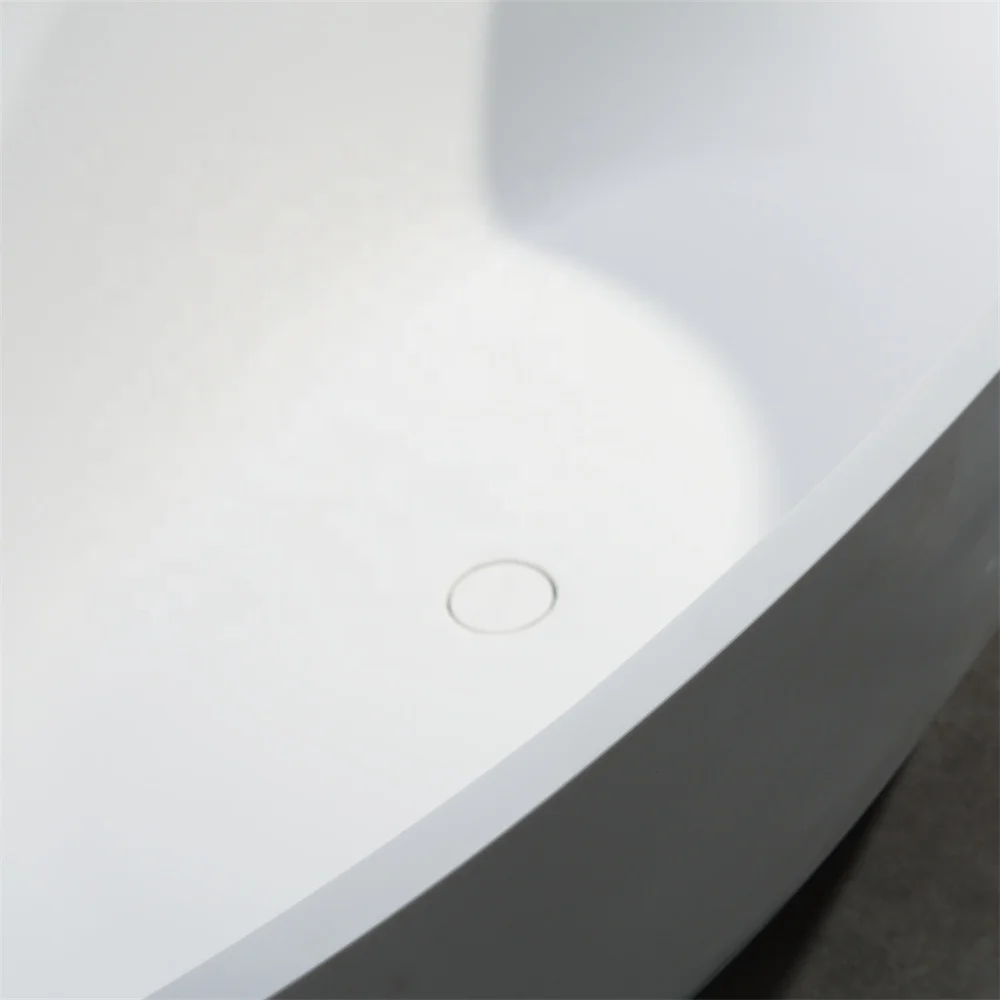 Customize Size Repairable CUPC Bath Tub Adult Luxury Soaking Solid Surface Freestanding Bathtubs