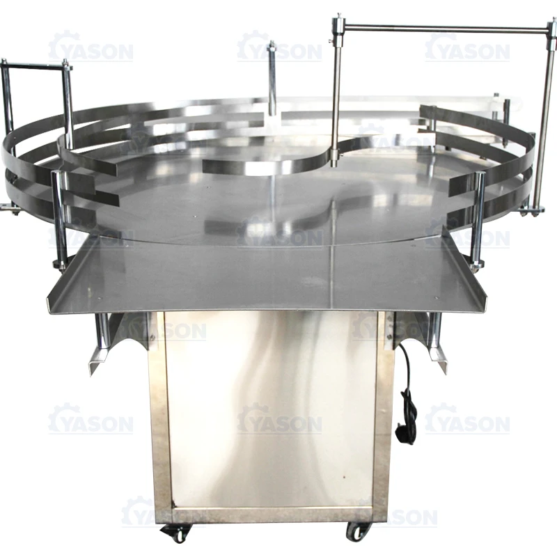Rotary Collection Loading Turntable Bottle Feeder Machine