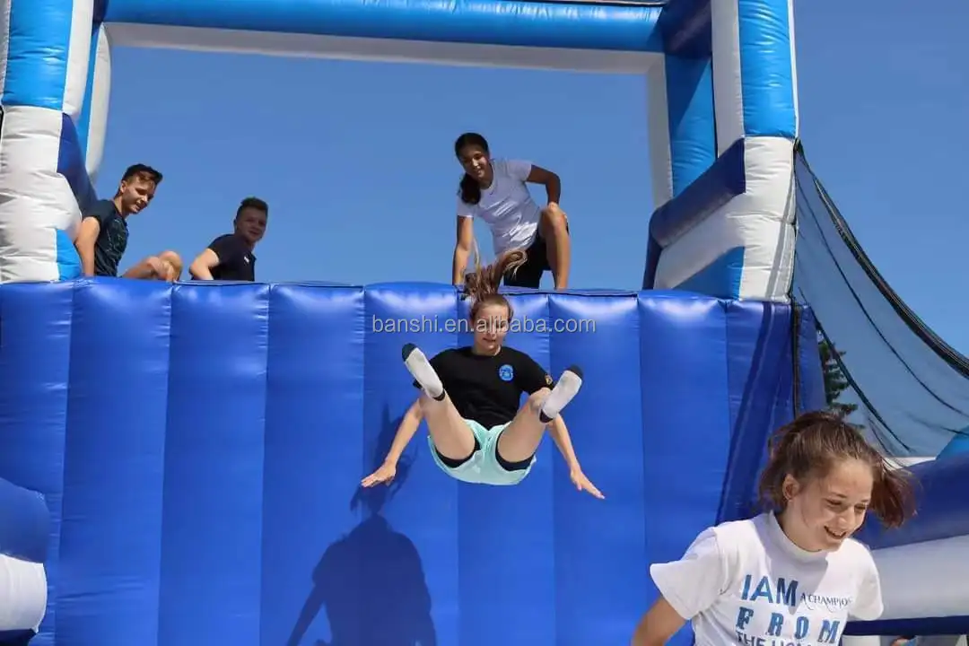 Hot Sale Customized Large Inflatable Obstacle Course for adult and kids