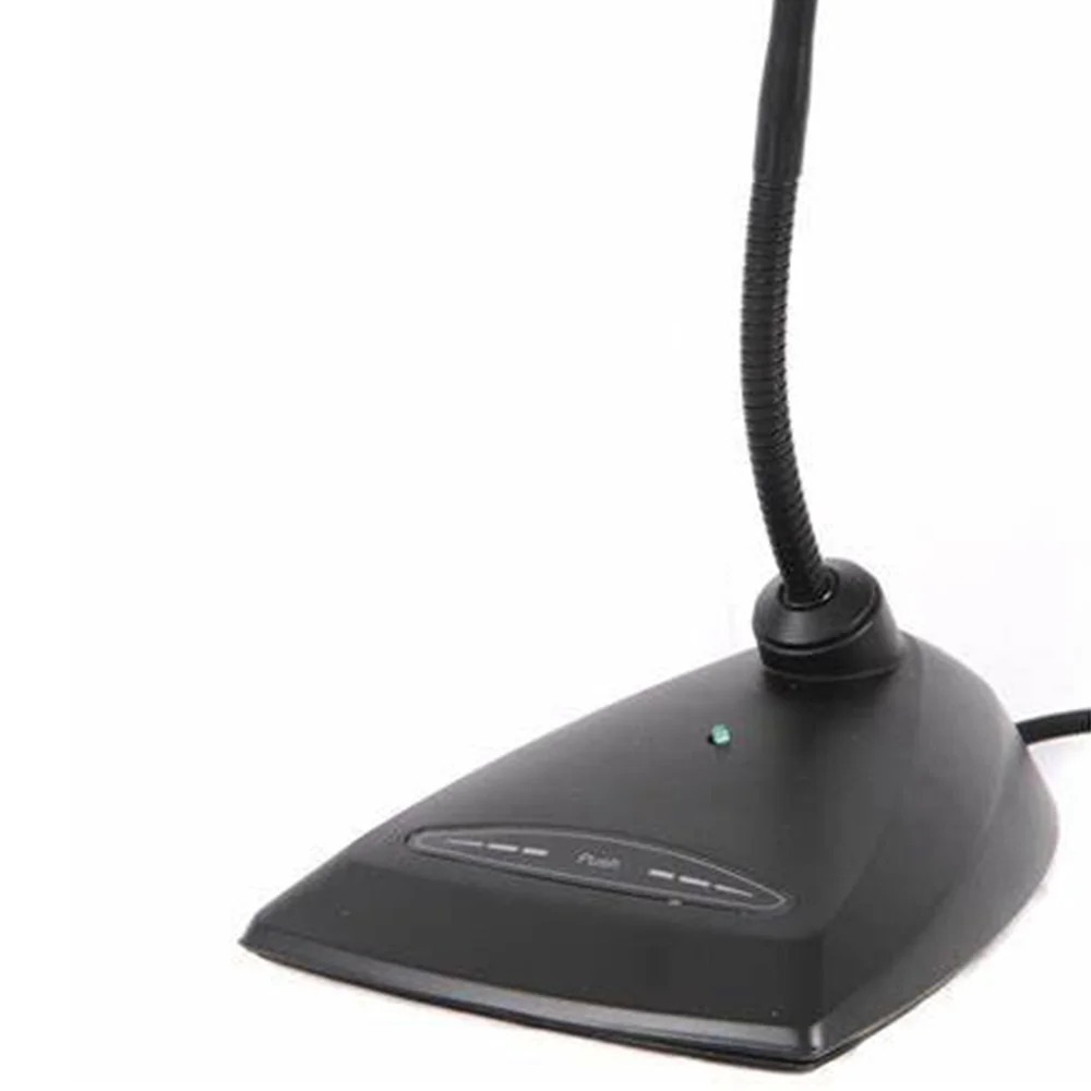 MX418 Wired Cardioid Desktop Microphones Miniature Electret Condenser Gooseneck Conference Microphone for Speech