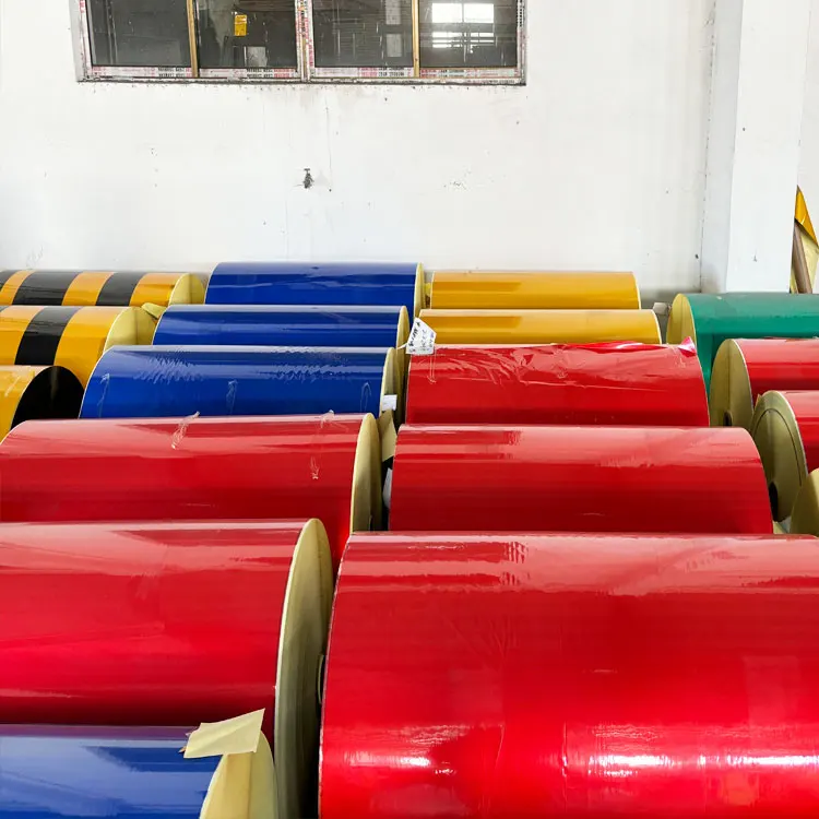 MANCAI 1.22x45.7m Self Adhesive Vinyl Film Reflective Sheeting Sticker Printing Reflective Vinyl Road Safety Sign