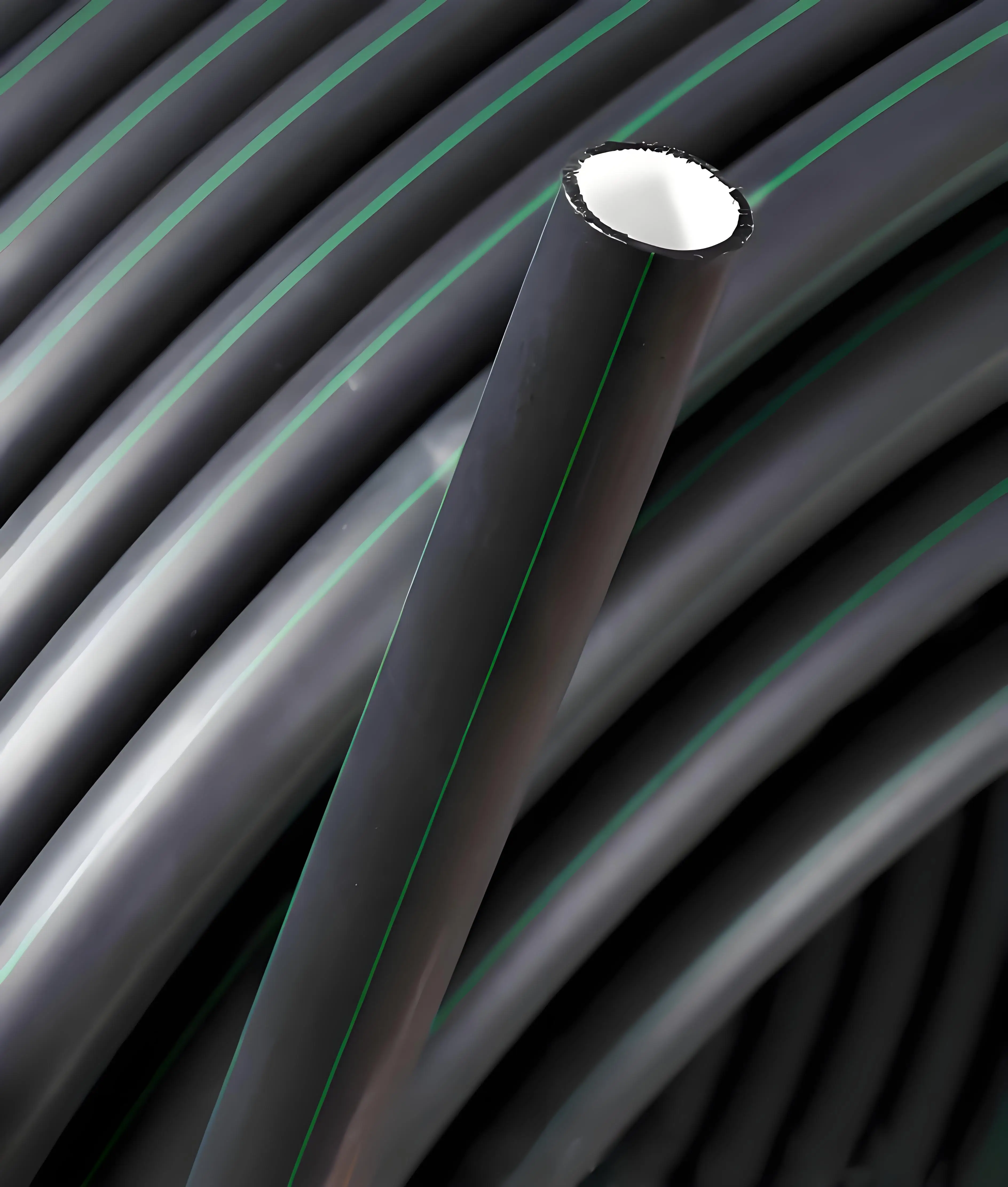High Pressure Flexible Silicon Core HDPE/UPVC/PP Water Irrigation Pipe Square-shaped with Molded High Feature for Industry Use