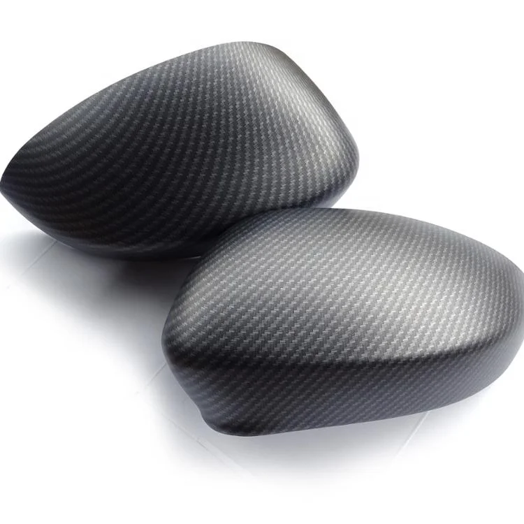 Carbon fiber side mirror cover FOR Fiat 500 2007 FOR Fiat Punto
