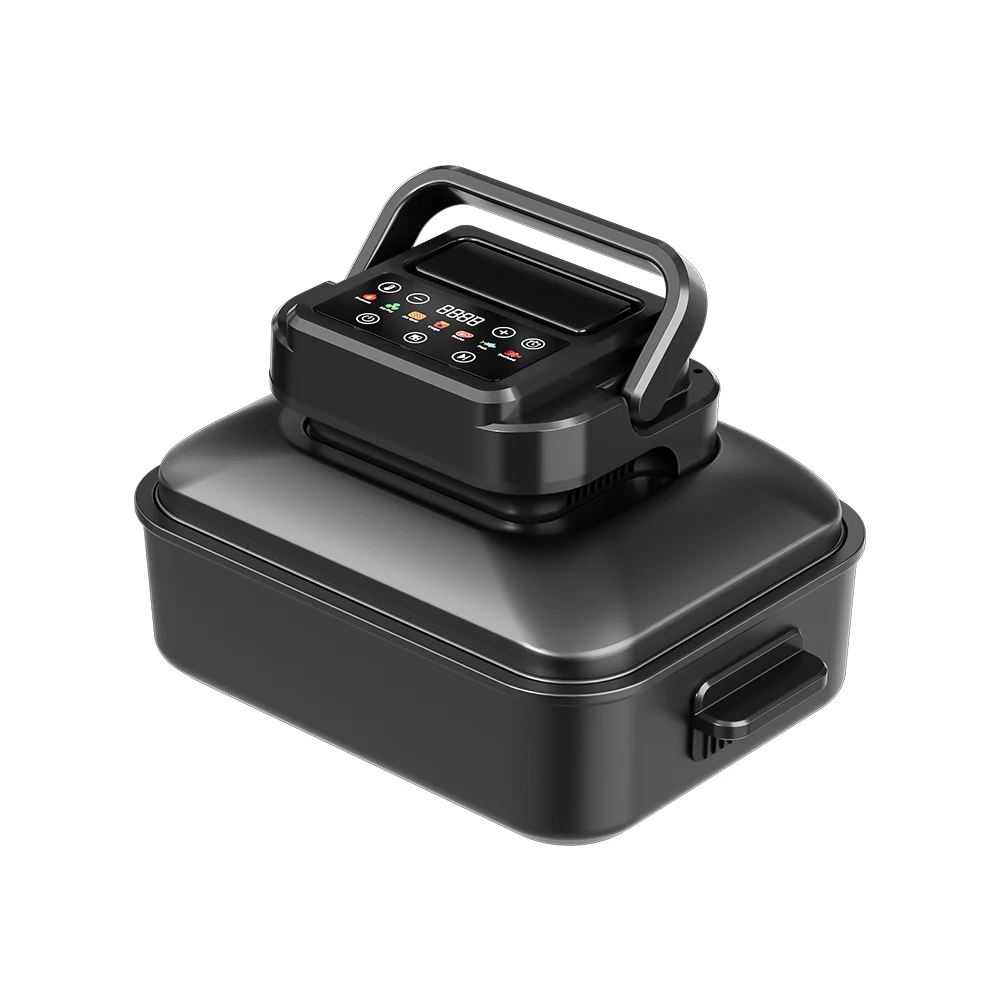 220V electric oil-free cooker roaster air fryer oven grill for home use pan-fried steak french fries fryer grill