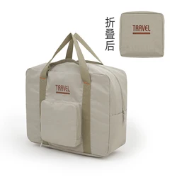 Fresh Oxygen Large Capacity Foldable Oxford Luggage Bag For Business Travel