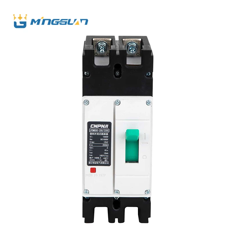 Солнечная система PV 2p/3p 100a 200a dc формованный корпус выключатель mccb