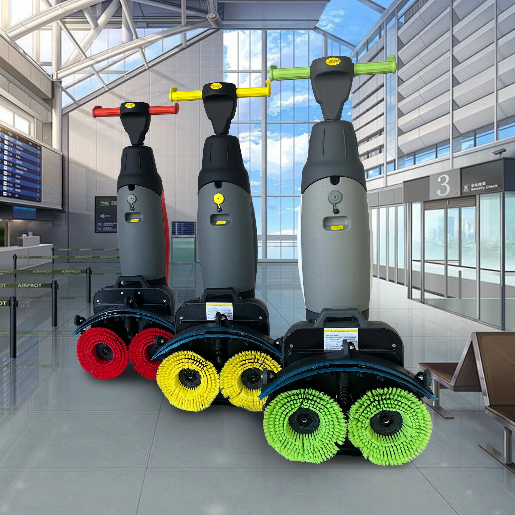 New Mini Floor Scrubber Industrial