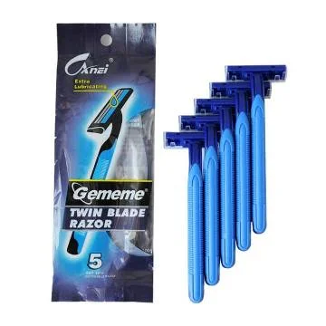 Ready to Ship Hot Sale High Quality Shaving Safety Disposable Twin Blade Razor