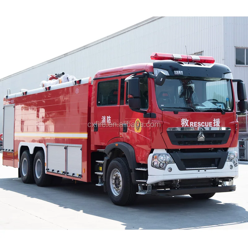 
Water Tank Fire Fighting Truck 