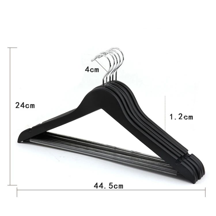 Hot selling Wholesale manufacturer high quality wooden hanger  luxury custom wooden suit coat clothes hanger