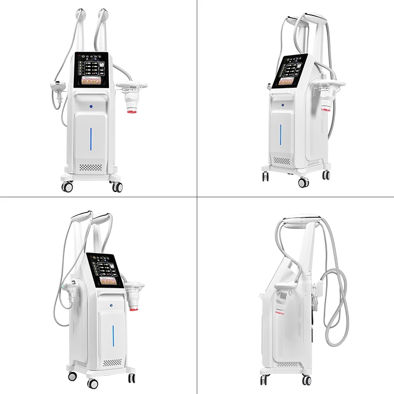 4 In 1 360 Rf Massage Body Slimming Machine Skin Tightening Wrinkle Removal Roller Rotary Negative Pressure Rf Machine