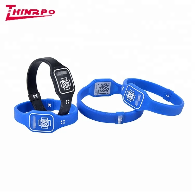 Fashionable Contral Identification Smart silicone Bracelet Silicone RFID Wristband