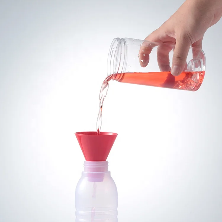 Изготовленный на заказ от производителя BPA бесплатных пищевых 4 шт пластиковый кухонный масла воронка для домашней