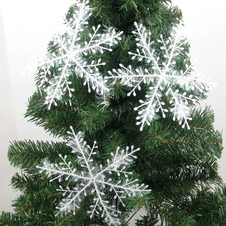 Снежинка из пластика, 3 шт.