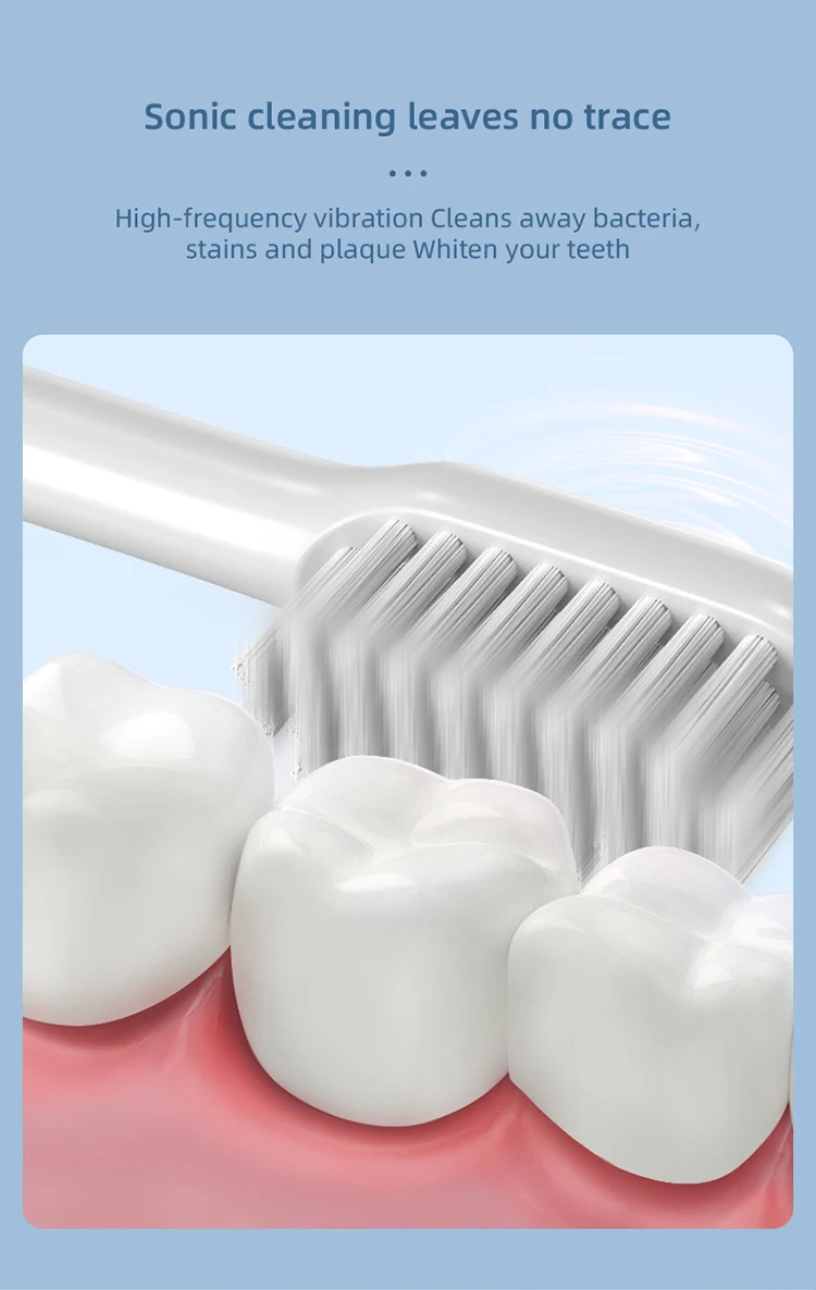 Автоматическая электрическая зубная щетка с мягкой щетиной