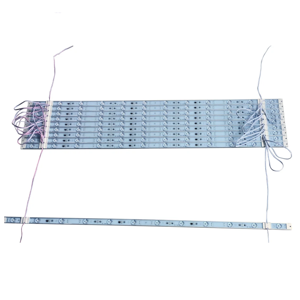10PCS/Lot 24VDC 14.4W 1440LM NICHIA 12LEDs SMD3030 LED Light strip for box signage backlighting signs