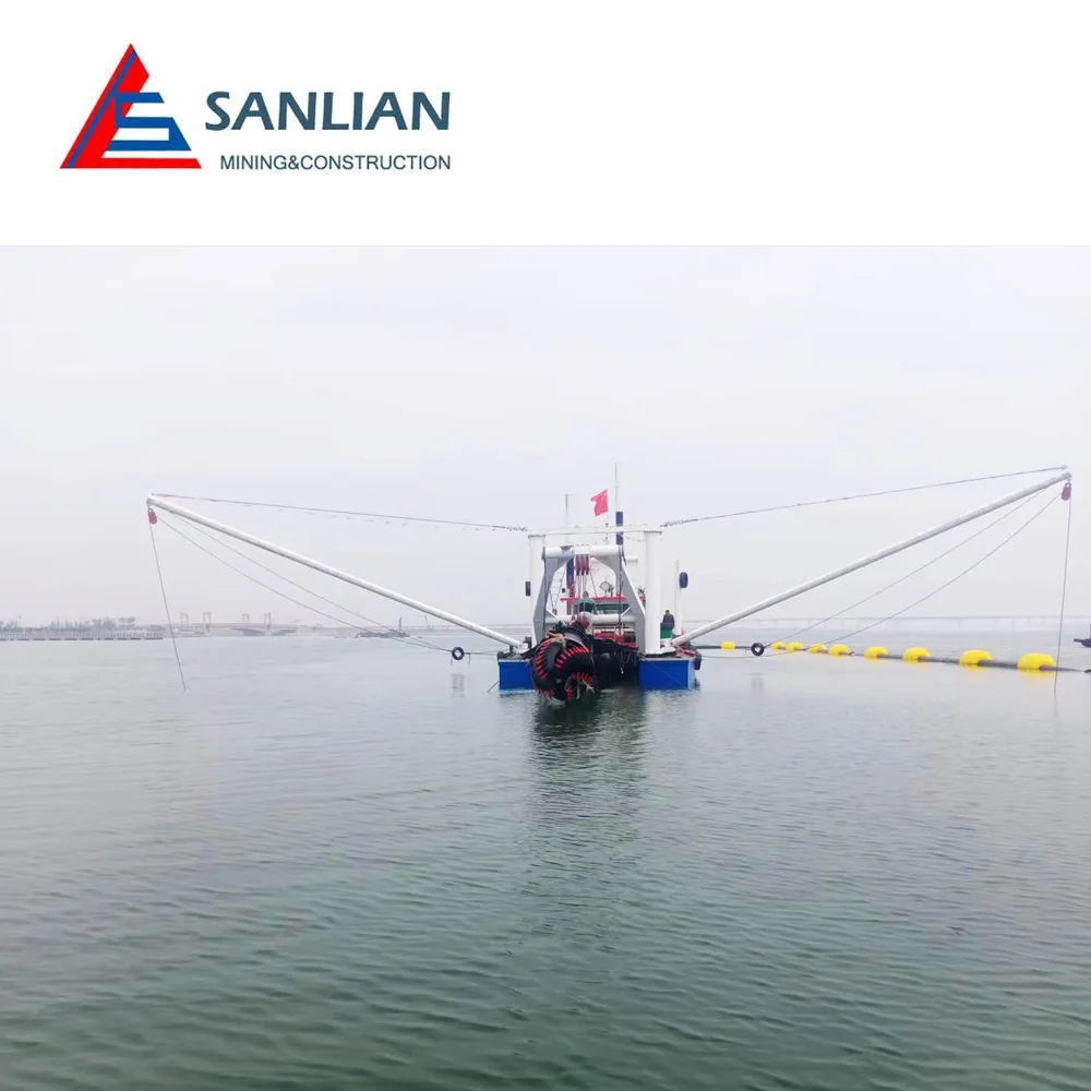 New Hydraulic Cutter Suction Dredger Vessel for Sand and Gravel Dredging with Efficient Motor Dredging Equipment