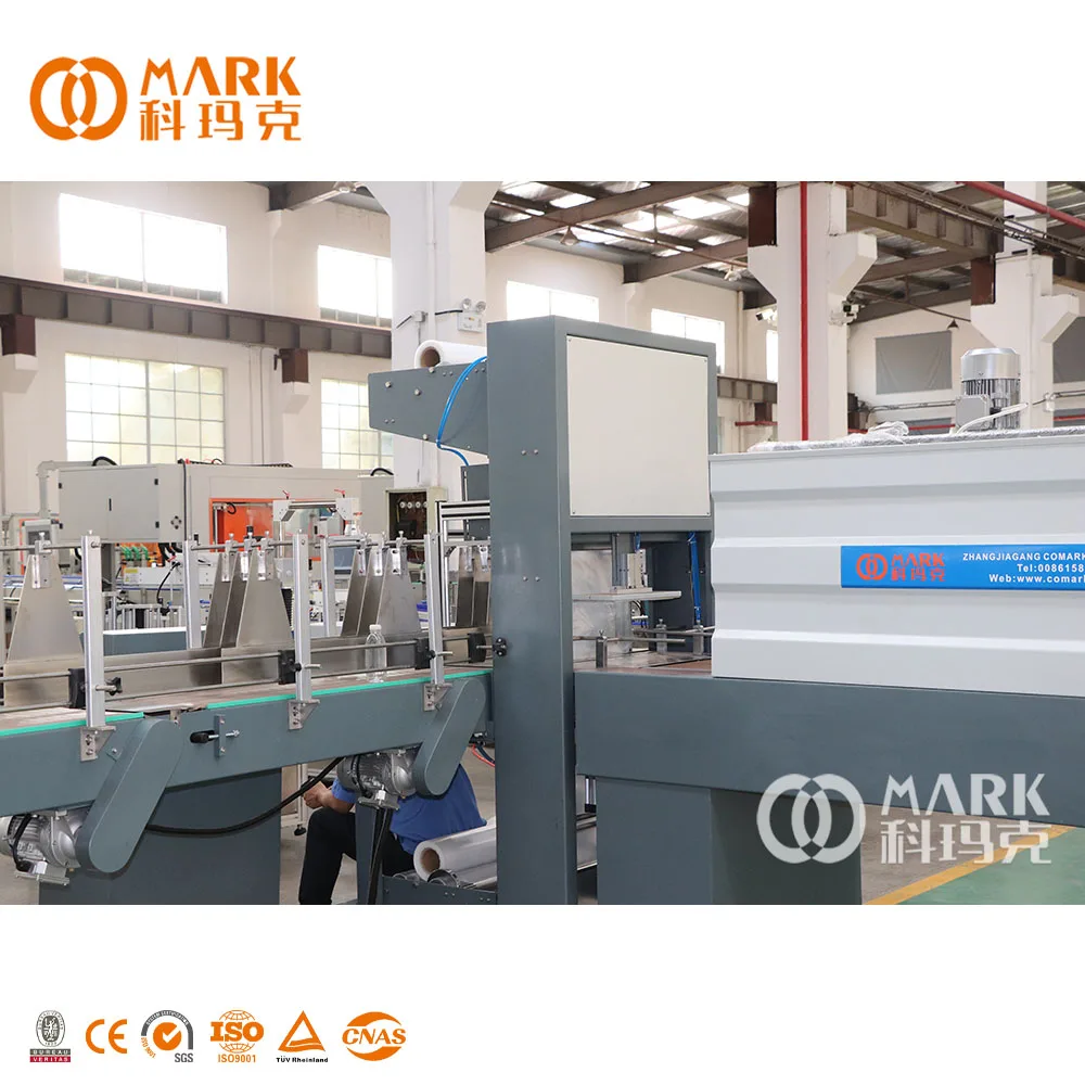 Automatic L Type Heat Shrink Film Wrap Packaging Machine for Bottles