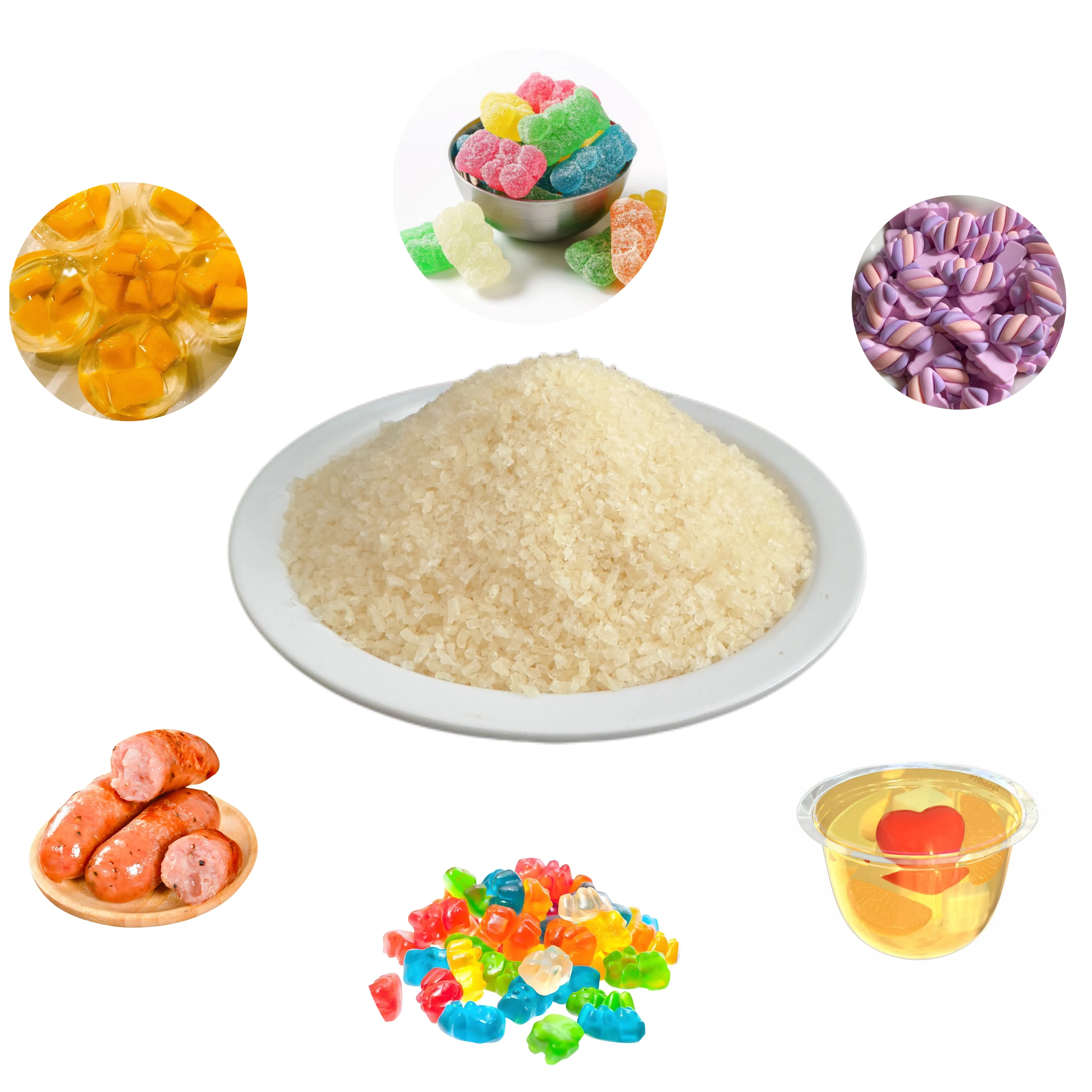 Gelatin China Best Price Edible Grade Gelatin Foam Stabilizer Gelatin