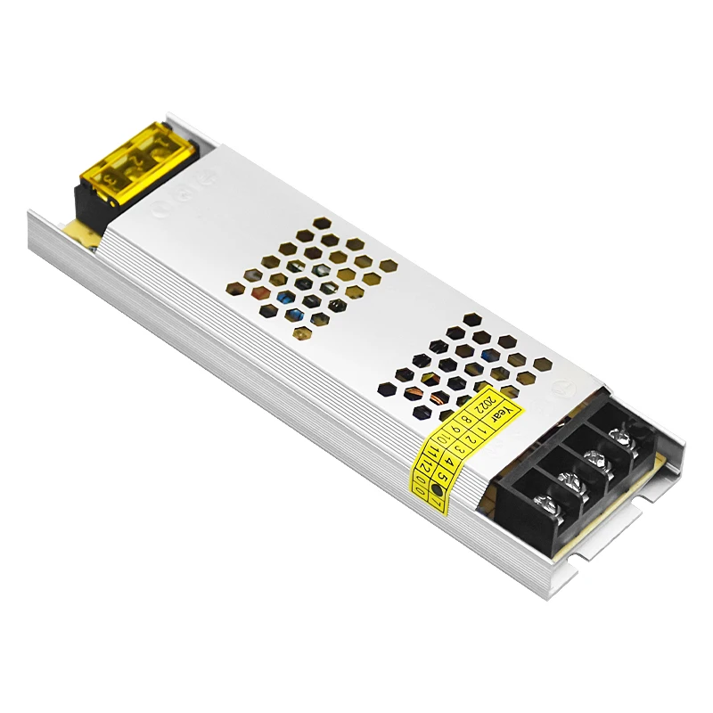 Ultrathin Voltage Converter Transformers AC 220V to 12V 24V Power Supply 60W 100W 150W 200W 300W 400W 500W LED Driver For LED St