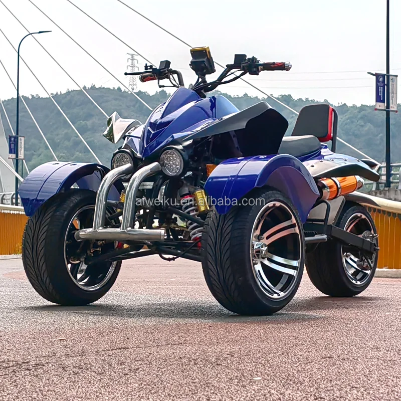 New fashion GY6 200cc 14 inch tire disc brake ATV inverted three-wheeled motorcycle