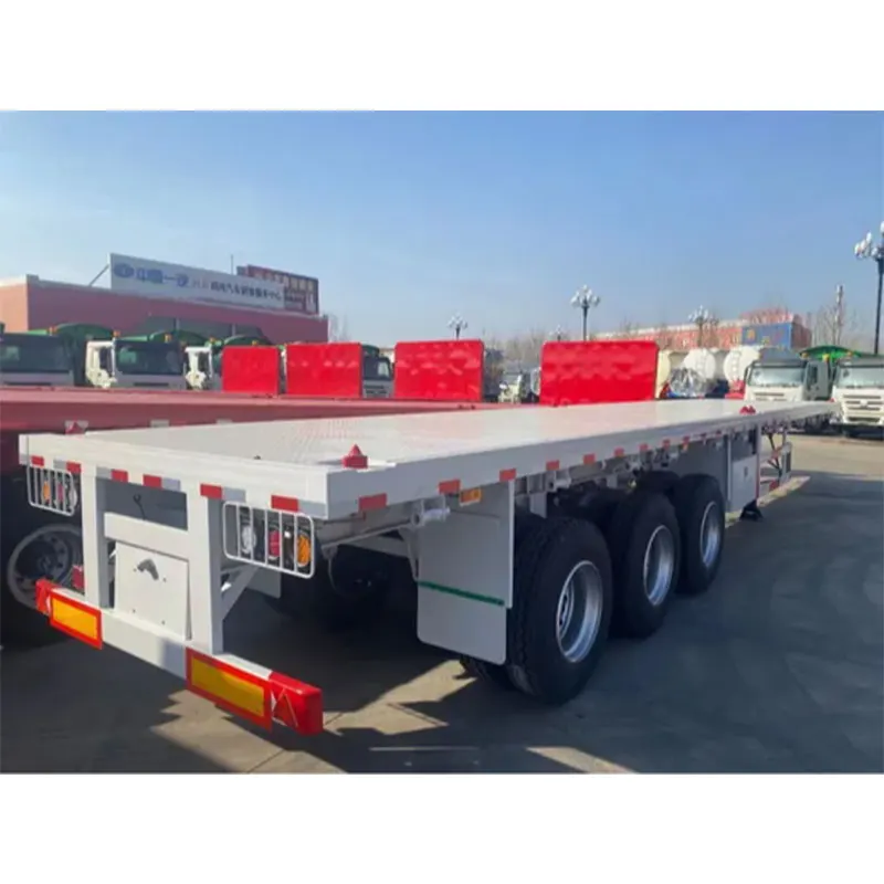 Manufacturers Sales of Semi-Trailer Dump Trailer Low Bed Fuel Tanker Container Flatbed Trailer Bulk Cement Tank