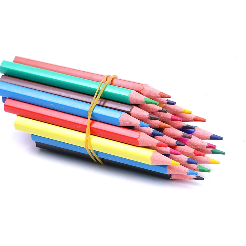 12 Colors Pencils Wooden Pencils To Painting And Written