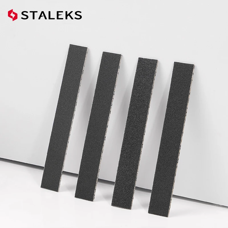 staleks European Manicure Disposable Sponge set sanding strip nail file trimming type sanding Rub smooth strip Manicure tool
