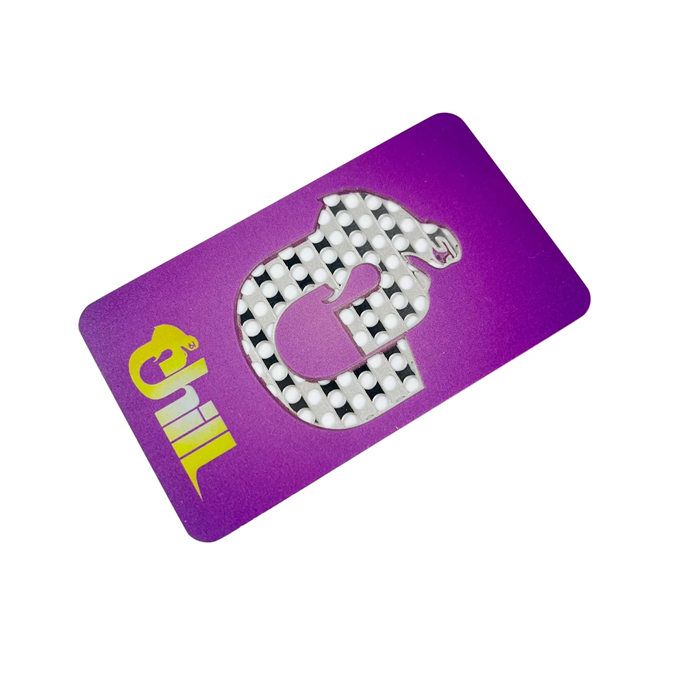 Размер кредитной карты шлифовальный станок из нержавеющей стали Металлические Шлифовальные карты