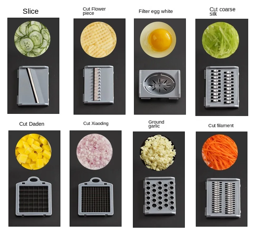 Wholesale Dicer Multifunction Potato Press Vegetable Cutter Multifunction Vegetable Cutter For Sale