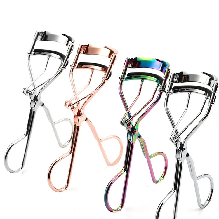 Wholesale Cheap Eye Lash Curler Comb Magic Curl Stainless Steel Private Label Black Eyelash Curler
