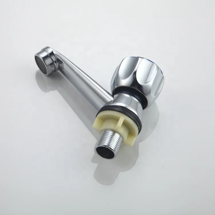 Exquisite rotary switch round handle small basin faucet common in domestic public places