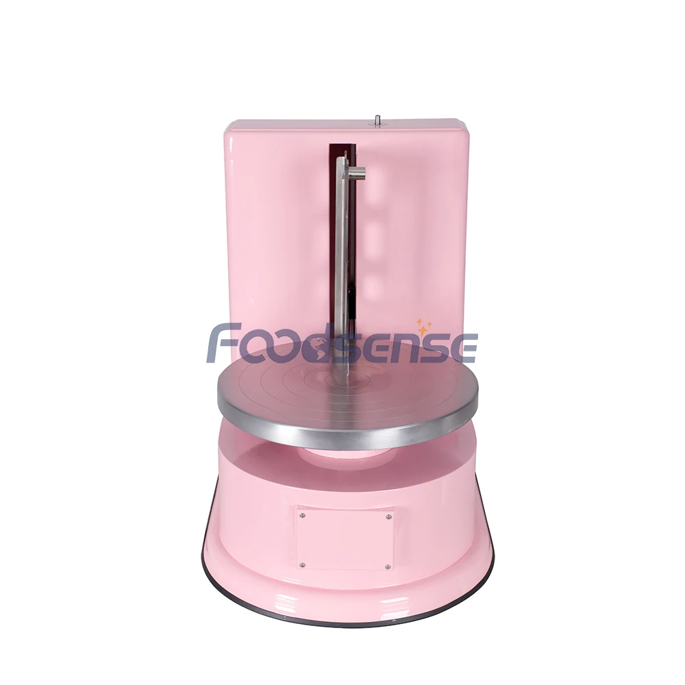 Automatic Round Cake Cream Coating Filling Machine Cake Icing Decorating Machine