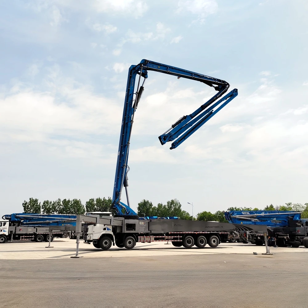 Завод JIUHE JHZ5540THB грузовик бетононасос 70 м 79 М 80