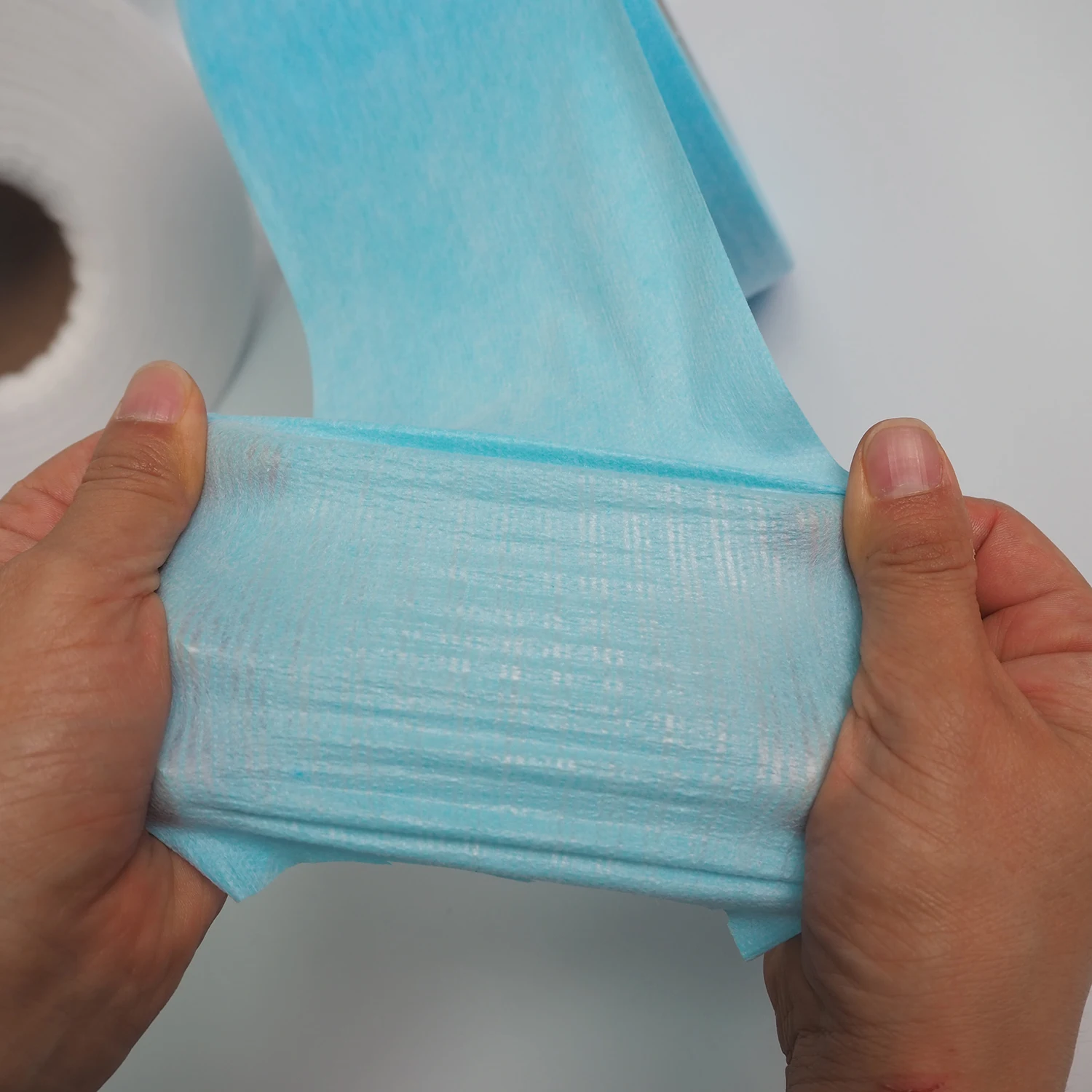 Good Elasticity Spunbond 70gsm Elastic Nonwoven Fabric For Ear