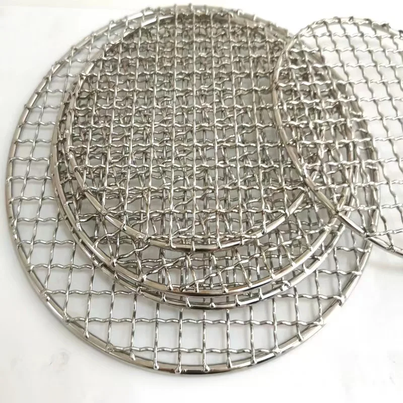 Stainless Steel reusable Barbecue Grill Wire Mesh BBQ Net