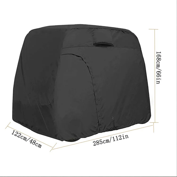 Factory Wholesale Sun Protection Golf Car Cover Waterproof Car Body Cover